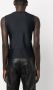 Mugler Mouwloze top Zwart - Thumbnail 4