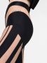 Mugler Semi-doorzichtige legging Zwart - Thumbnail 5