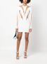 Mugler Jurk met doorzichtig vlak Wit - Thumbnail 2