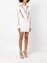 Mugler Jurk met doorzichtig vlak Wit - Thumbnail 3