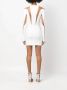 Mugler Jurk met doorzichtig vlak Wit - Thumbnail 4