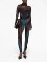Mugler Spiral panelled leggings Blauw - Thumbnail 2