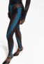 Mugler Spiral panelled leggings Blauw - Thumbnail 5
