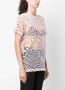 Mugler T-shirt met sterprint Beige - Thumbnail 3