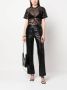 Mugler T-shirt met sterprint Zwart - Thumbnail 2