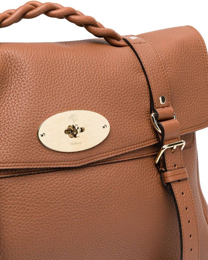 Mulberry Grote Alexa shopper Bruin