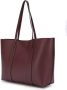 Mulberry Shoppers Baywater Top Handle Leather in rood - Thumbnail 5