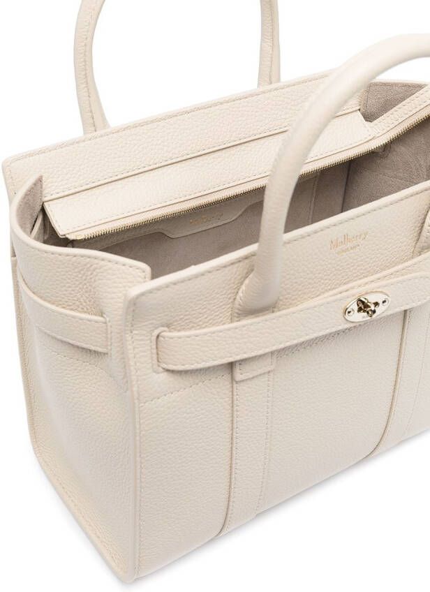 Mulberry Bayswater kleine draagtas Beige