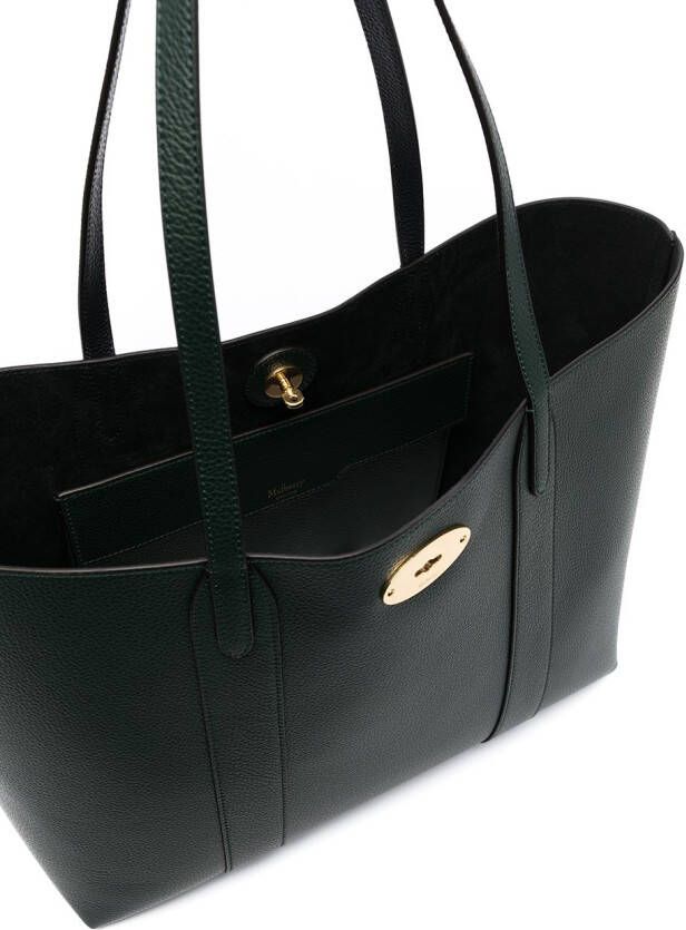 Mulberry Bayswater kleine draagtas Groen