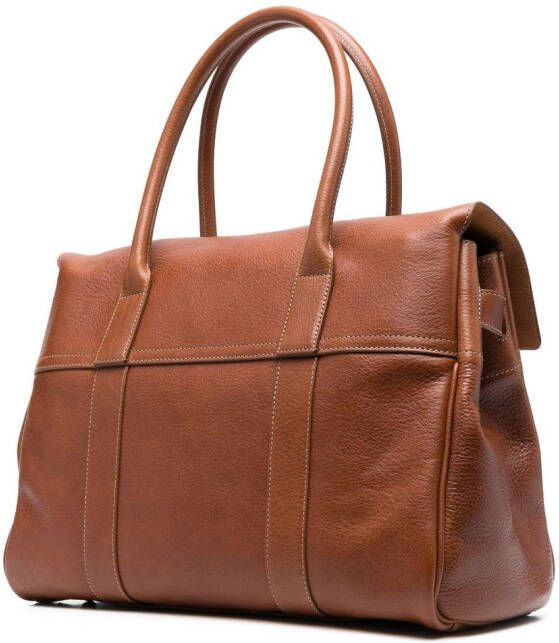 Mulberry Bayswater leren shopper Bruin