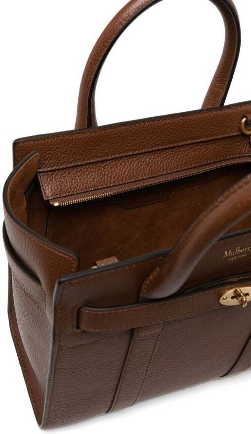 Mulberry Bayswater mini-tas Bruin