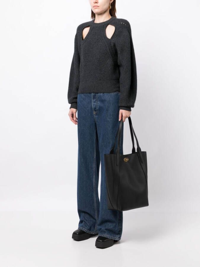 Mulberry North South Bayswater leren shopper Zwart