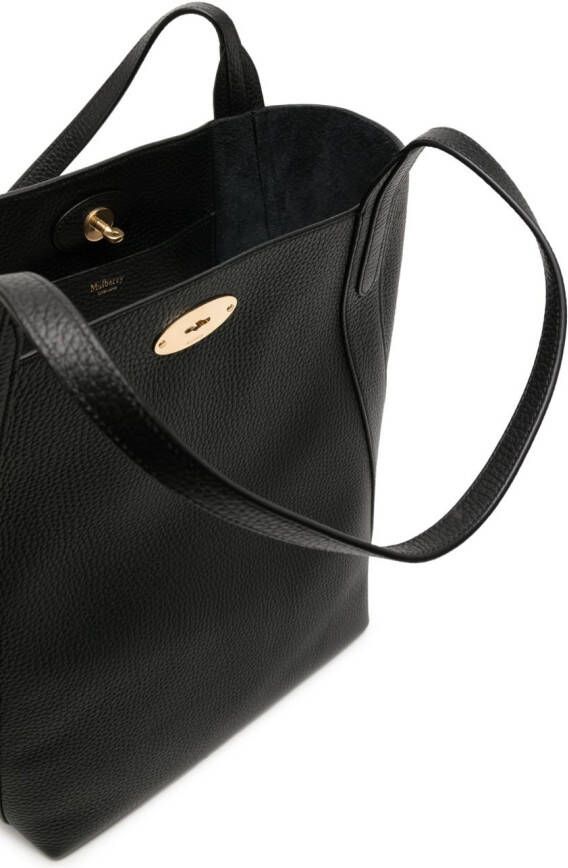 Mulberry North South Bayswater leren shopper Zwart
