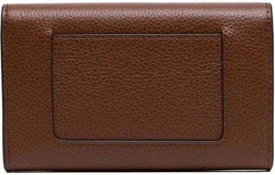 Mulberry Darley leren portemonnee Bruin