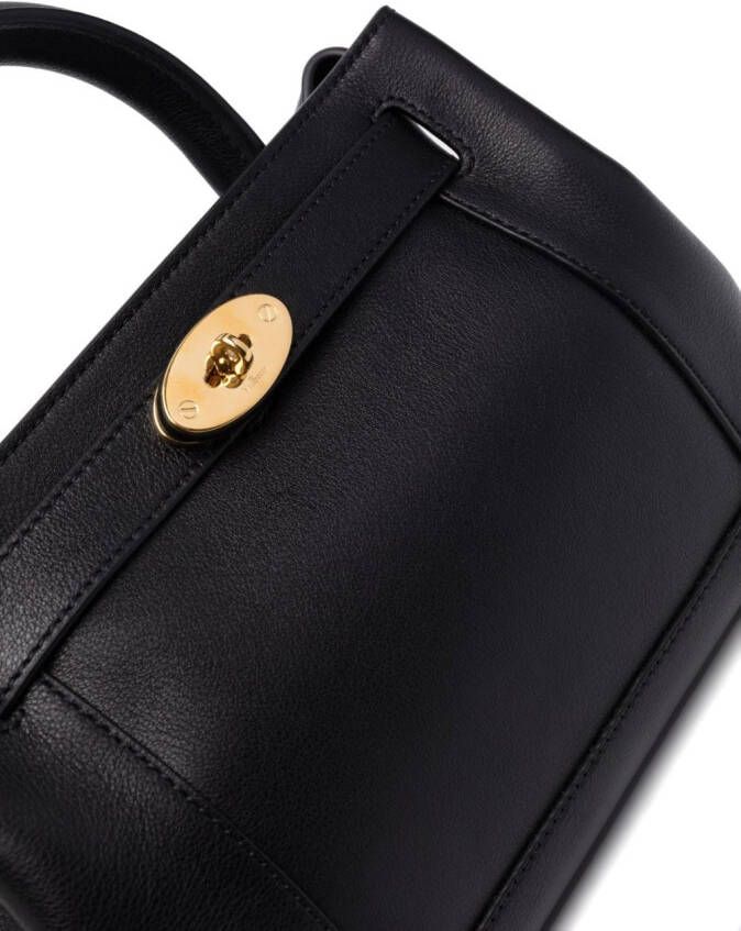 Mulberry Islington leren shopper Zwart