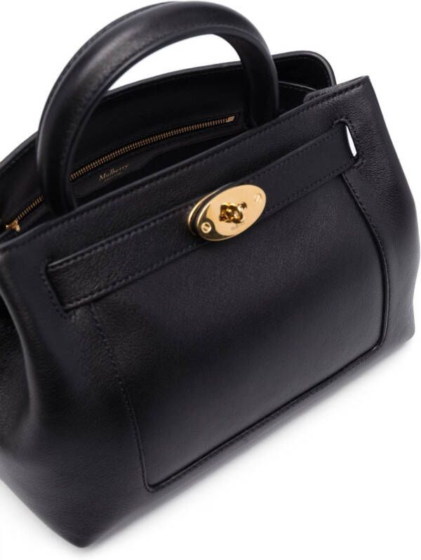 Mulberry Islington leren shopper Zwart