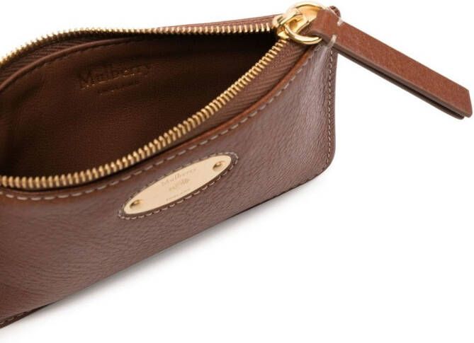Mulberry Leren portemonnee Bruin