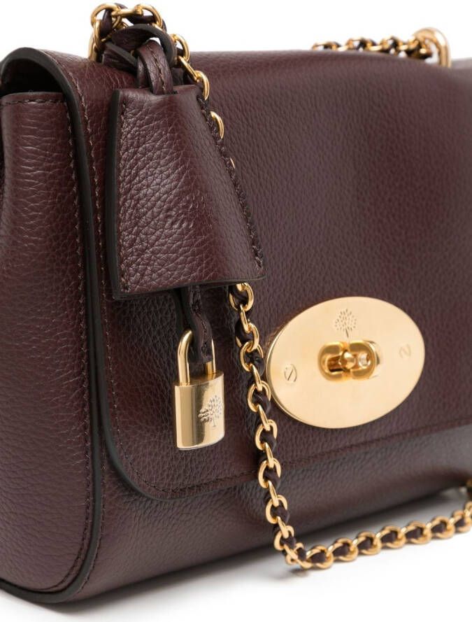 Mulberry Lily kleine crossbodytas Bruin
