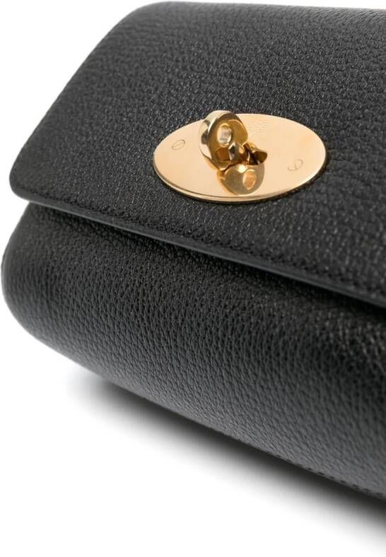 Mulberry small Lily leather shoulder bag Zwart