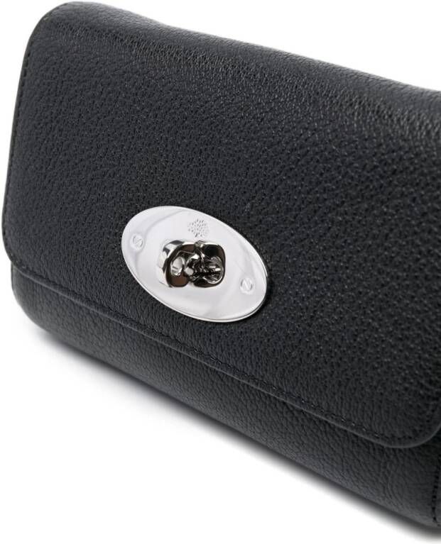 Mulberry Lily leren tas Zwart