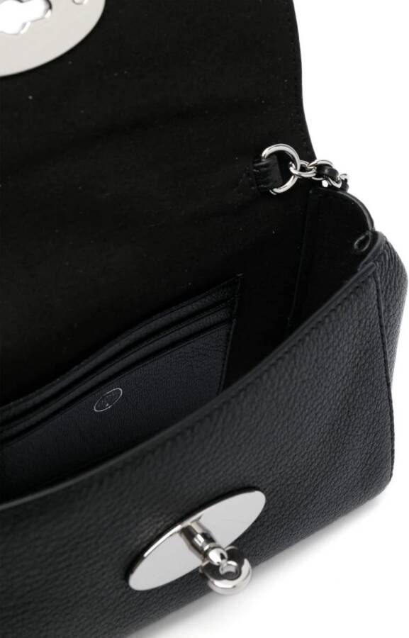 Mulberry Lily leren tas Zwart