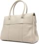 Mulberry Shopper met textuur Wit - Thumbnail 3