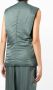Muller Of Yoshiokubo Bodywarmer met V-hals Groen - Thumbnail 4