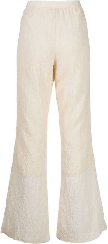 Muller Of Yoshiokubo Broek met trekkoord Wit