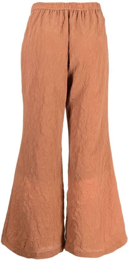 Muller Of Yoshiokubo Flared broek Bruin