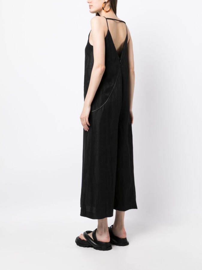 Muller Of Yoshiokubo Mouwloze jurk Zwart