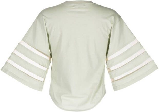 Muller Of Yoshiokubo T-shirt met uitgesneden mouwen Groen