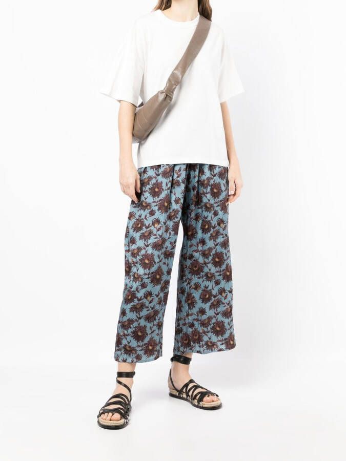 Muller Of Yoshiokubo T-shirt met verlaagde schouders Wit