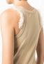 Muller Of Yoshiokubo Tanktop met ruches Bruin - Thumbnail 5