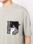 Musium Div. T-shirt met bandanaprint Groen - Thumbnail 5