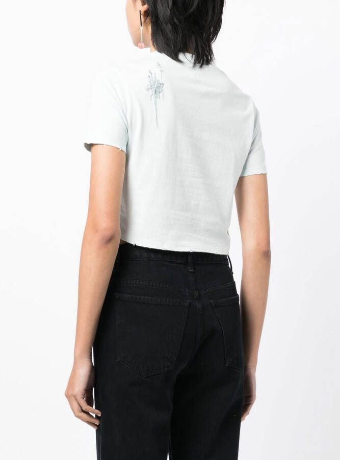 Musium Div. Cropped top Blauw
