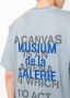 Musium Div. T-shirt met tekst Blauw - Thumbnail 5