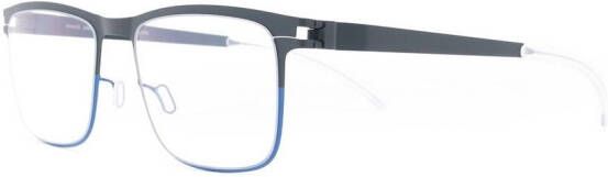 Mykita Armin bril met vierkant montuur Blauw