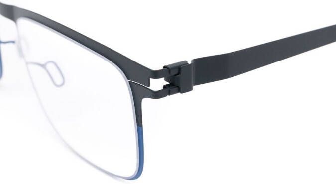Mykita Armin bril met vierkant montuur Blauw