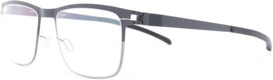 Mykita Armin bril met vierkant montuur Grijs