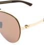 Mykita Bril met piloten montuur Bruin - Thumbnail 2