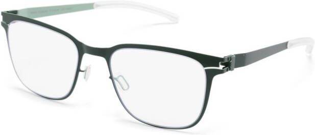 Mykita Clarence bril met vierkant montuur Groen