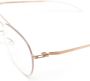 Mykita Eero bril met piloten montuur Zilver - Thumbnail 3