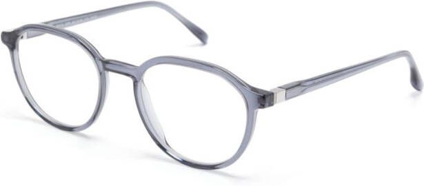 Mykita Ekon bril met rond montuur Blauw
