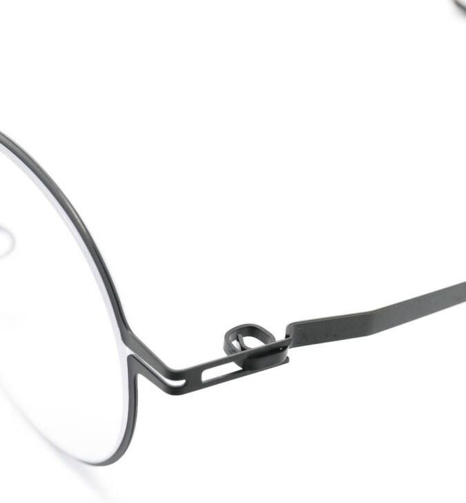 Mykita Knut bril met rond montuur Zwart