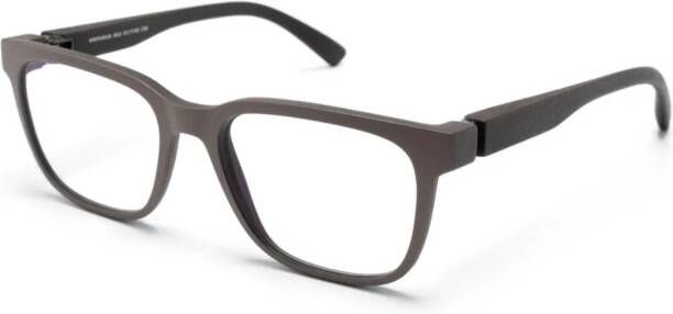 Mykita Solo bril met vierkant montuur Zwart