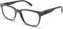 Mykita Solo bril met vierkant montuur Zwart - Thumbnail 2