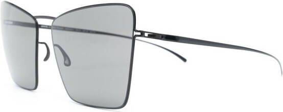 Mykita Zonnebril met vierkant montuur Zwart