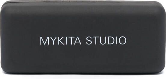 Mykita Studio 12.1 zonnebril met piloten montuur Bruin