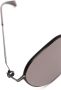Mykita Talvi zonnebril met rond montuur Zwart - Thumbnail 3