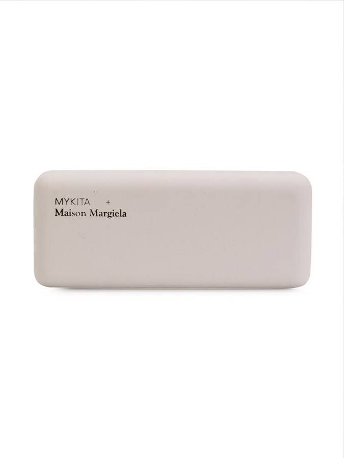 Mykita X Maison Margiela E11 zonnebril Wit